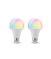 Nexxt Solutions Connectivity - Light Bulb - A19 RGB 110V 2PK